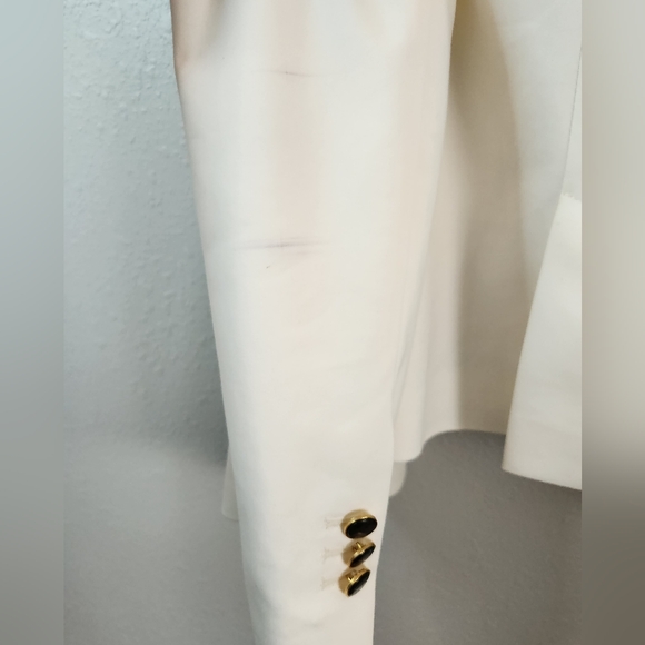 NWT Zara Basic Women's White Blazer - Picture 2 of 6